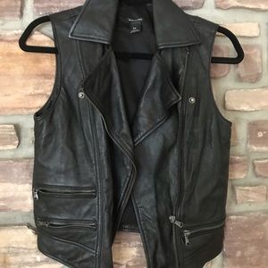 Leather Vest Club Monaco